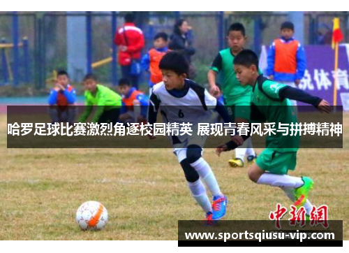 哈罗足球比赛激烈角逐校园精英 展现青春风采与拼搏精神